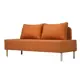 Диван прямой Диван не мебель Татуин id000122-Maseratiorange 192x80x90 см велюр цвет оранжевый
