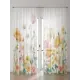 Тюль Comfy Way Алоуна - 175 CW580175-240 150x240 см на шторной ленте цвет белый 2 шт
