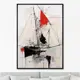 Картина Artnomore Yacht in the ocean 2024г. AR-777000230 75x105 см