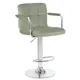 Барный стул Dobrin Kruger Arm LM 51.5x113x49 см велюр цвет мятный