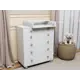 Комод Incanto Идеальный 5 ящиков 81х45х89 см лдсп цвет белый