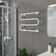 Полотенцесушитель электрический Bauedge M White AF0041 615x415 мм 40 Вт M-образный цвет белый матовый