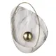 Настенный светильник светодиодный Loft It Clam 10043 white теплый белый (желтый) свет цвет белый/золото