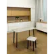 Стол прямоугольный Diko loft DL-868073 110x55 см лдсп цвет ателье светлый