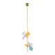 Светильник подвесной Loft It Matisse Lf_10008_2p_mult 2 лампы 2.86 м² цвет белый/золото/разноцветный