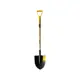 Лопата Zinler 21.8 см x 138 см сталь с черенком сталь
