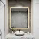 Зеркало со встроенной подсветкой One mirror 11090бст 90x110 см