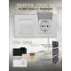 Розетка двойная встраиваемая с рамкой Arte milano SET16-2-41-1x2.silver с заземлением и крышкой цвет серебро