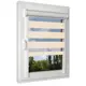 Рулонная штора день/ночь Унистайл RKRZBEZH130125, 130x125 см, бежевый