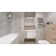 Керамическая плитка Laparet Oliver х9999284068 20x50см 1.1 м² цвет разноцветный, цена за упаковку
