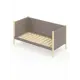 Кровать Solarius Тахта реечное основание 100 x 101 x 190 см дерево цвет мокко мусс;ванильный