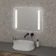 Зеркало для ванной Grossman Lara 139080 с подсветкой 80x90см