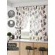 Тюль Comfy way Базовая комплектация CW786045 на шторной ленте 160x150 см цвет зеленый