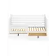 Кровать Solarius Det-spin70-140bel-orto-2yash 80 x 101 x 150 см сосна цвет белый