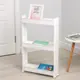 Стеллаж с полками Idea 50x75x14 см нагрузка до 20 кг пластик цвет белый