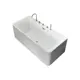 Ванна отдельностоящая Ceruttispa Lugano L 7387 акриловая 170x750x58см