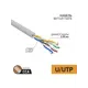 Кабель витая пара PROconnect омедненный U/UTP CAT 5e PVC 4PR 24AWG indoor solid серый 25м