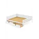 Кровать Solarius Tahta180-190bel-full-2yash 190 x 63 x 200 см сосна цвет белый