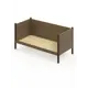 Кровать Solarius Тахта сплошное основание kor100-200ven-full 110 x 101 x 210 см дерево цвет коричневый, венге