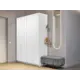 Шкаф распашной Мебельная компания е1 LCKSb_M1_800_S 162x220x52.5 см ЛДСП цвет белый снег