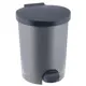 Мусорное ведро 15 л Curver 175000 полипропилен цвет серебристый
