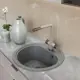 Мойка для кухни Mixline NL-TM10 53x53 см глубина чаши 180 см искусственный камень цвет темно-серый