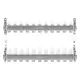 Коллекторная группа Kromwell KW.SM6506115 1"x3/4" евроконус 11 выходов нержавеющая сталь
