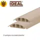 Кабель-канал Ideal 70x11 мм 2.2 м цвет бежевый 2 шт.