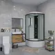 Душевая кабина Niagara 67071414G высокий поддон 80x80см