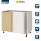 Напольный шкаф Color Beneli 100x82x57.6 см ЛДСП цвет дуб