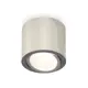 Светильник точечный накладной Ambrella light Xs7405001 2 м² цвет серебро