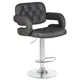 Барный стул Dobrin Tiesto LM 56x117x57 см искусственная кожа цвет серый