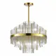 Люстра на штанге St luce Sl1634.303.09 9 ламп 27 м² цвет золото