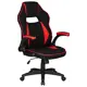 Офисное кресло Dobrin RICK LMR-132B 66x122x66 см текстиль цвет красный