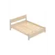 Кровать Solarius Мишка реечное основание 170x80x210см дерево цвет бежевый/платиновый