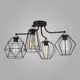 Настенно-Светильник потолочный TK LIGHTING 1645 4 лампы цвет черный
