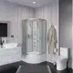 Душевая кабина Niagara 23091424BKG высокий поддон 100x100см