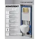 Комплект Keramastar 97.KR064011P.02.300 3 в 1: инсталляция 900.K31.01.000 клавиша 700.K31.02.300.300 унитаз KR064011P