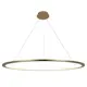 Светильник подвесной светодиодный LOFT IT 10014XXL Ring 23 м² теплый белый свет цвет золотой
