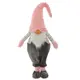 Фигура декоративная Гном 752224 Jiangsu holly everlasting inc., remeco collection 12 см растягивающаяся цвет розовый