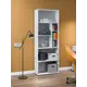 Стеллаж деревянный Столплит 65x182x28 см нагрузка до 5 кг лдсп цвет белый