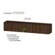 Полка Furnistyle 11711 160x30x32 см ЛДСП цвет дуб коричневый табак