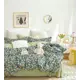Комплект постельного белья Tango Twill евро сатин наволочки 50x70 - 2 шт 70x70 - 2 шт цвет голубой/темно-синий/светло-зеленый TPIG6-1834
