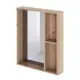 Зеркало для ванной Ika 4657792952343 с полкой 60x70см