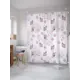 Штора для ванной JoyArty Бабочки волшебны из ткани, 180x200 см с крючками