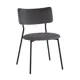 Кухонный стул Liva Амелия LV-111-St018-01 47.5x78x55 см велюр цвет Темно-серый