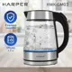 Электрический чайник 1.7 л Harper HWK-GM03 стекло цвет нержавеющая сталь