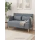 Диван Monofix Dv-kiys-22 122x69x57 см велюр цвет темно-серый
