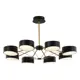 Светильник настенно-потолочный светодиодный ST LUCE SLE6005-402-08 Valle 28 м² холодный белый свет цвет золото