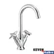 Смеситель для кухни Kevon KV15593 поворотный излив 24.9 см цвет хром